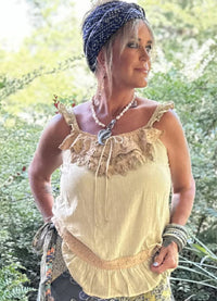 Jaded Gypsy Ruffling Feathers Tank