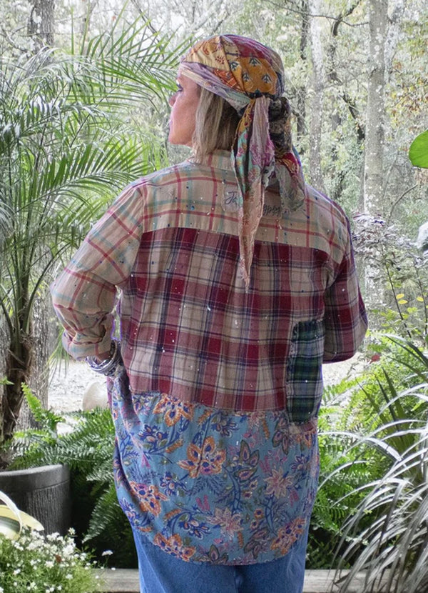 Jaded Gypsy Splattered With Love Top