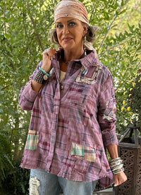 Jaded Gypsy Lavender Skies Top