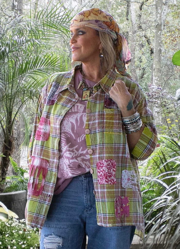 Jaded Gypsy Delightful Gardens Top