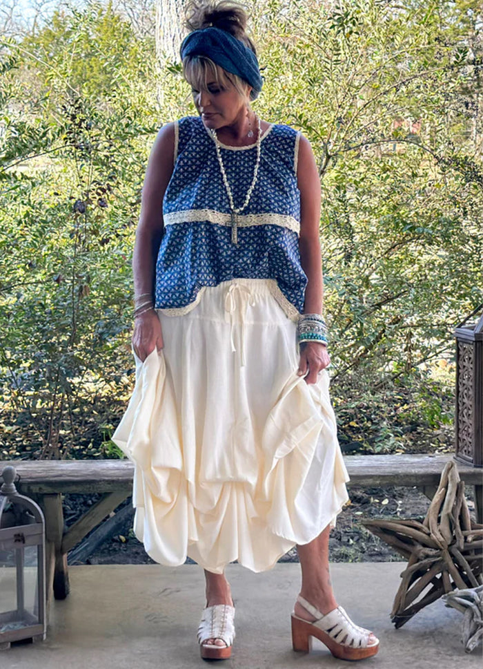 Jaded Gypsy Ruffled Up Skirt