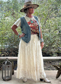Jaded Gypsy Romantic Views Skirt