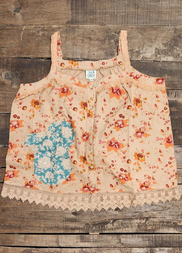 Jaded Gypsy Field Of Flowers Tank