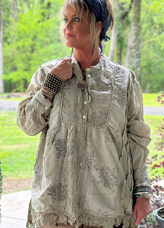 Jaded Gypsy Botanical Gardens Top