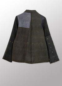 Mieko Mintz Jaipur Patch Kantha Simple Jacket