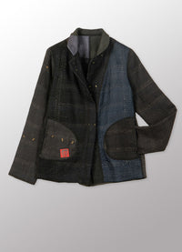 Mieko Mintz Jaipur Patch Kantha Simple Jacket