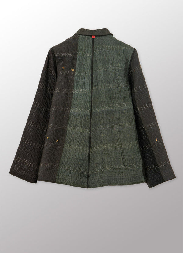 Mieko Mintz Jaipur Patch Kantha Simple Jacket
