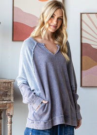 Oli & Hali Colorblock Pullover Top