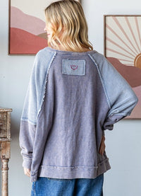 Oli & Hali Colorblock Pullover Top