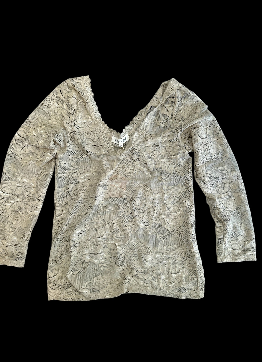 A Rare Bird Lace Vintage Layer Shirt