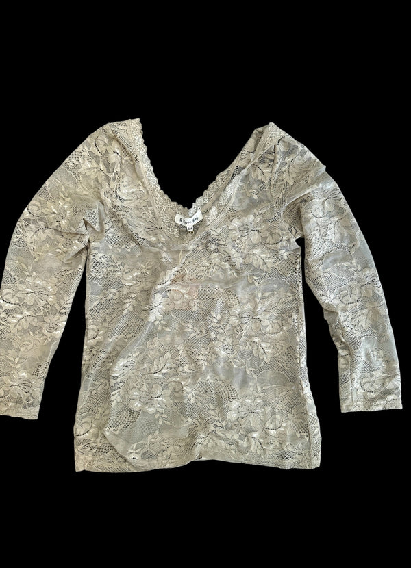 A Rare Bird Lace Vintage Layer Shirt