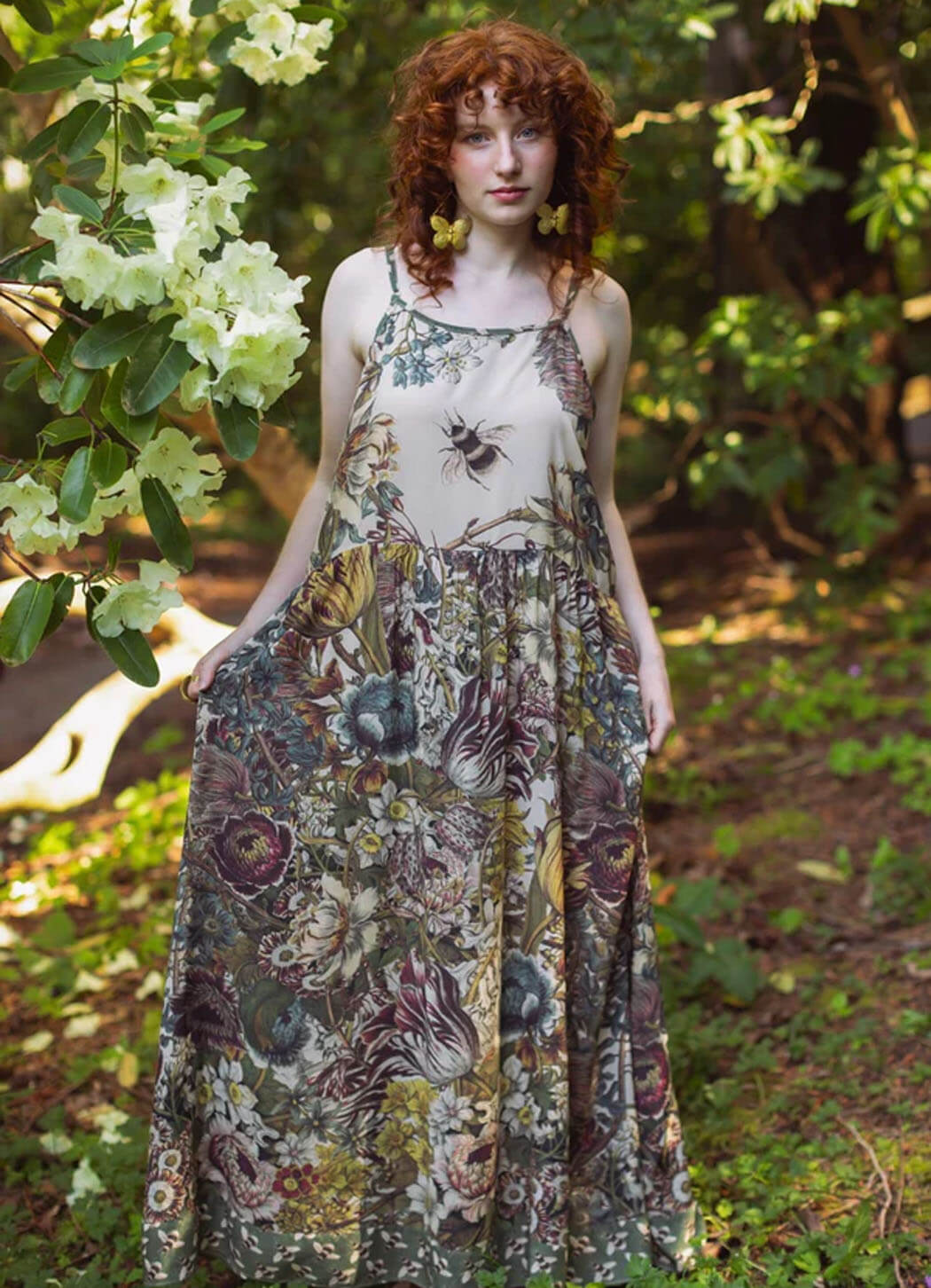 Market of Stars Love Grows Wild Bohemian Slip Dress