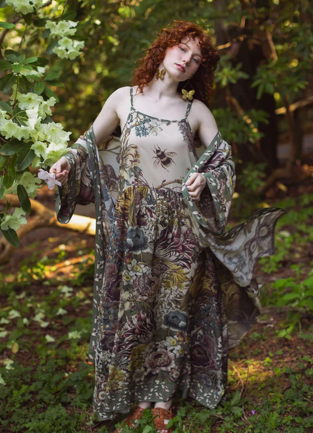 Market of Stars Love Grows Wild Bohemian Slip Dress