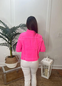 Lulu B Linen Travel Jacket