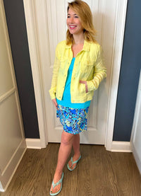 Lulu B Linen Travel Jacket
