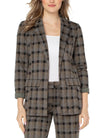 Liverpool Boyfriend Blazer With Princess Dart Pattern Knit