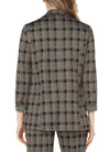 Liverpool Boyfriend Blazer With Princess Dart Pattern Knit