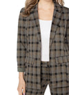 Liverpool Boyfriend Blazer With Princess Dart Pattern Knit