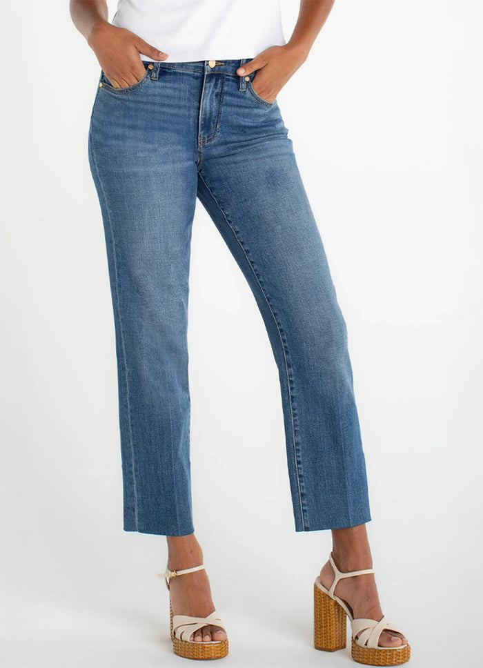 Liverpool Kennedy Crop Straight With Blind Hem