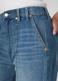 Liverpool Relaxed Straight Jean With Cuff