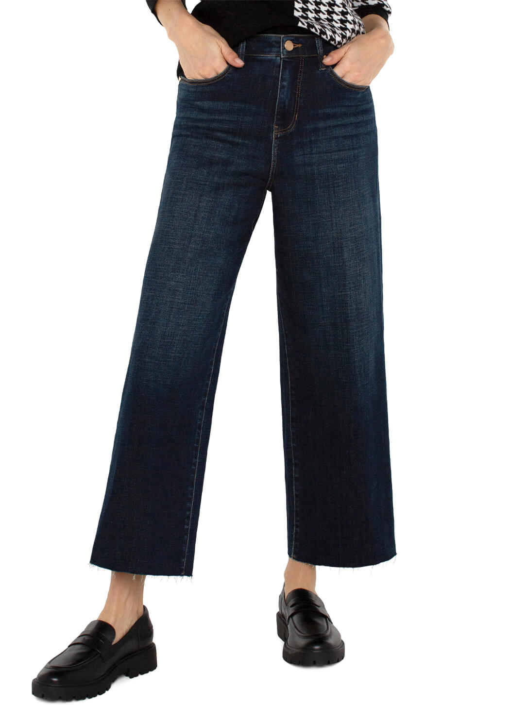 LIverpool Stride High Rise Crop Jean