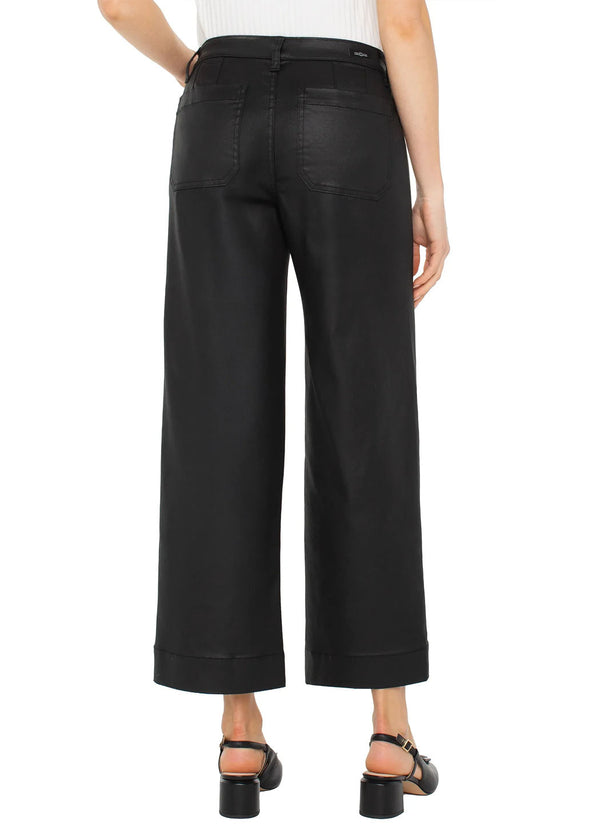 Liverpool Wide Leg Crop Pant