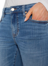 Liverpool Marley Girlfriend Cuffed Jean
