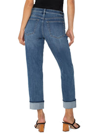 Liverpool Marley Girlfriend Cuffed 30" Jeans