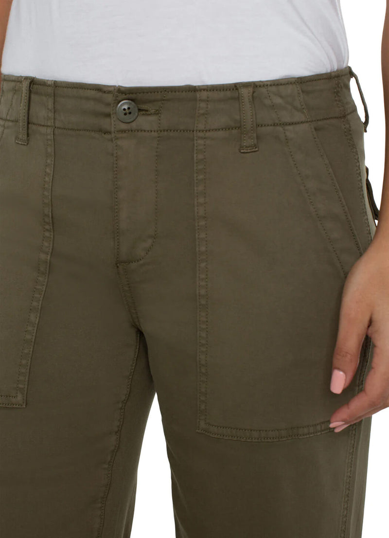 Liverpool Cargo Wide Leg Crop