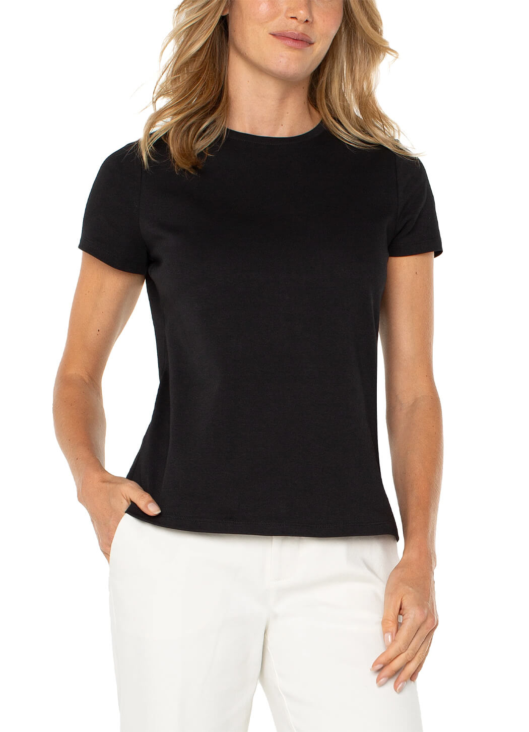 Liverpool Short Sleeve Crew Neck Cotton Tee