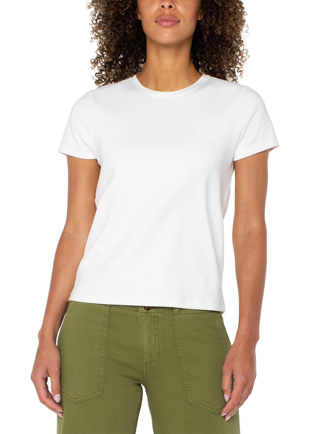 Liverpool Short Sleeve Crew Neck Cotton Tee