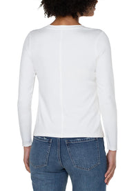 Liverpool Long Sleeve Scoop Neck