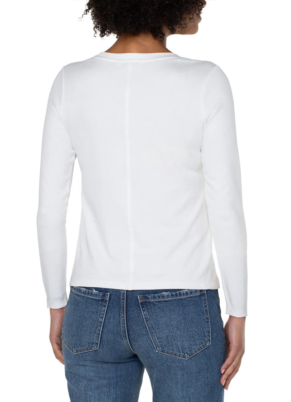 Liverpool Long Sleeve Scoop Neck