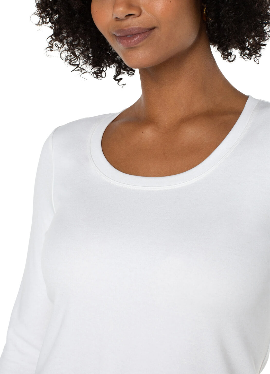 Liverpool Long Sleeve Scoop Neck