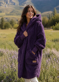 Nordic Beach Long Body Wrap - Amethyst Night