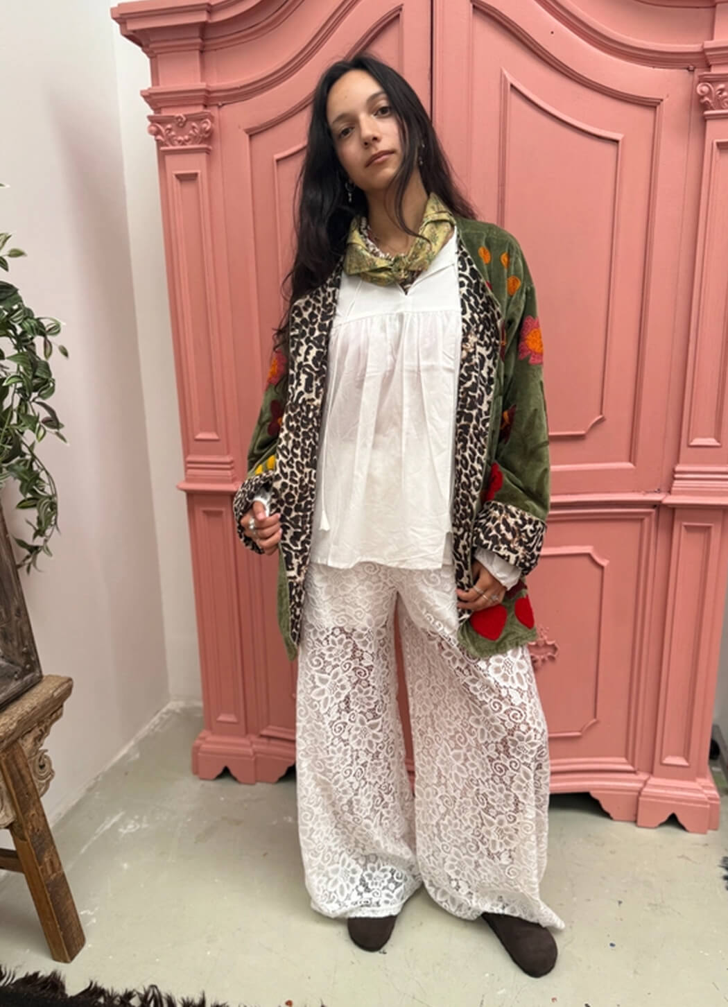 ToutVintage Green Love Jacket