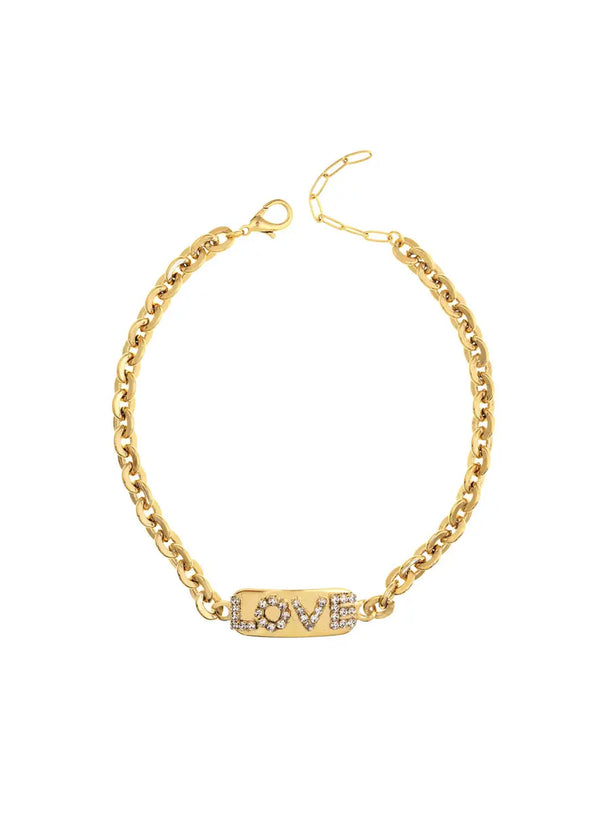 TOVA Love ID Necklace