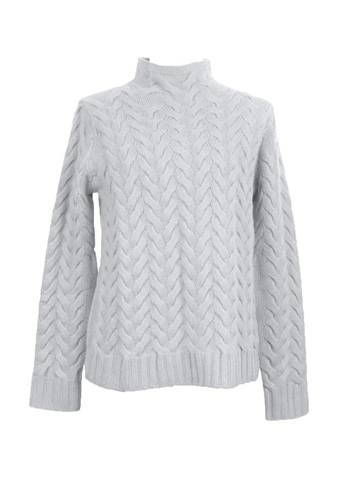 Alashan Cashmere Cashmere Simone Cable Funnel Neck