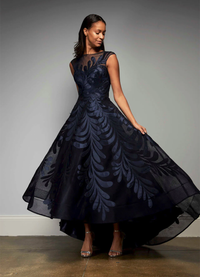 Hynes Park Floral Embroidered High Low A-line Dress