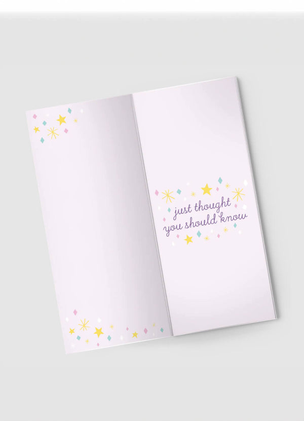 Sweeter Cards "You are Magical" Chocolate-Bar Greeting Card