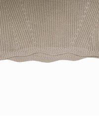 Autumn Cashmere Scallop Shaker