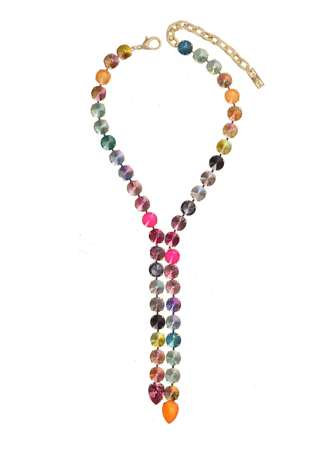 TOVA Split Necklace in Watermelon