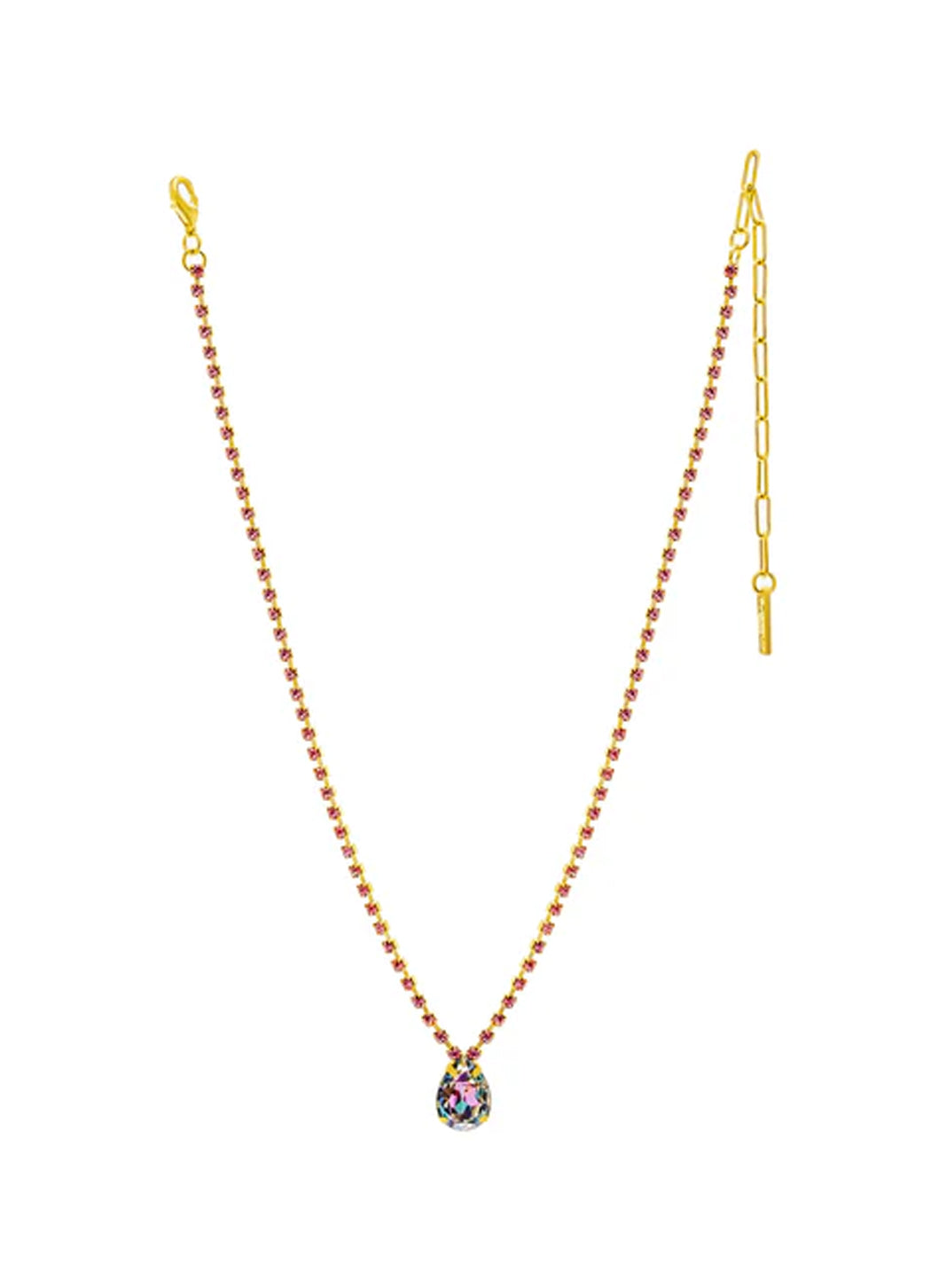 TOVA Milli Necklace in Light Rose