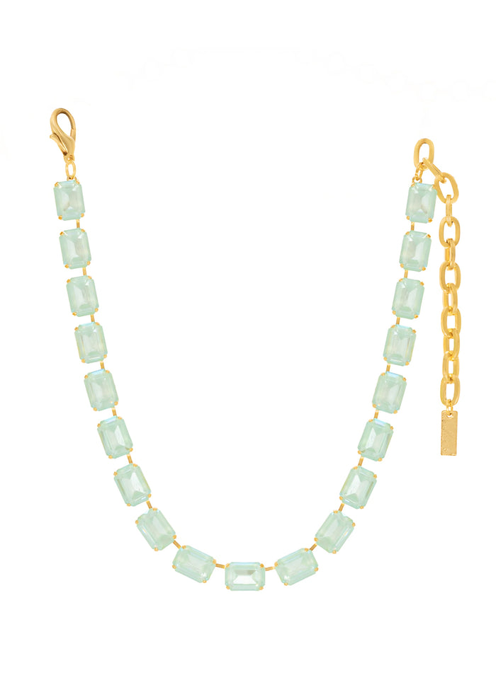 TOVA Jabari Necklace In Ultra Mint