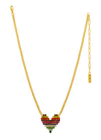 TOVA Candy Heart Necklace