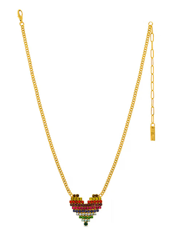 TOVA Candy Heart Necklace