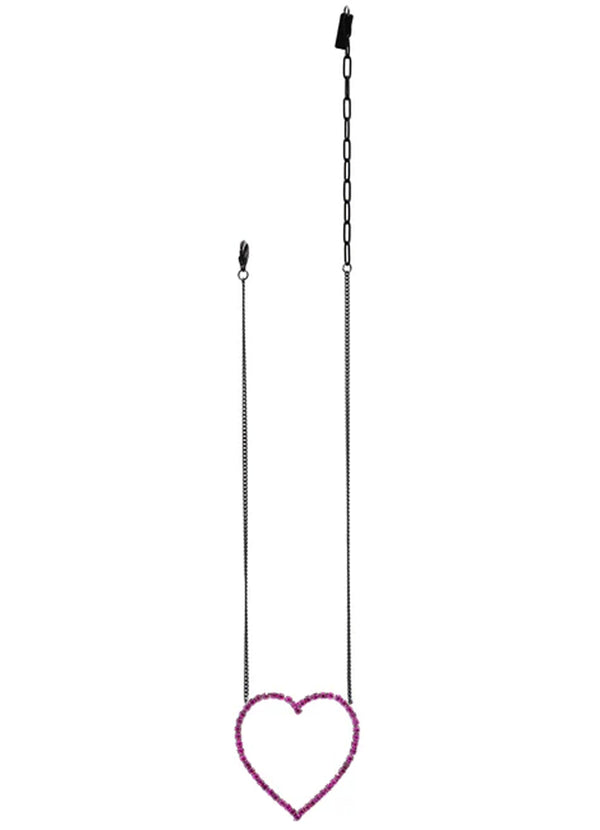 TOVA Open Heart Necklace