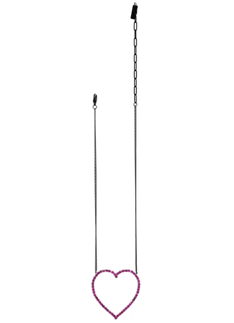 TOVA Open Heart Necklace