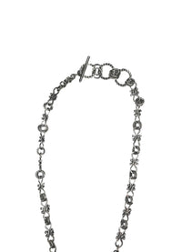 Echo of the Dreamer Turquoise 2 Green Tourmaline peridot 20" SS Chain Necklace