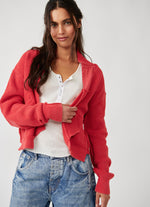 Free People Worn Thru Surplus Cardi